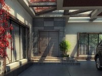現代風格別墅室內裝修裝飾效果展示-1078-07