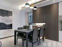 現代簡約家居裝修裝飾室內設計效果-B907-5