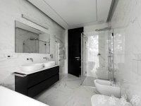 現(xiàn)代簡約家居裝修裝飾室內設計效果-B925-5