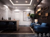 現(xiàn)代美式家居裝修裝飾室內設計效果-C109-4